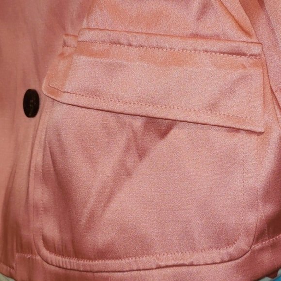 I.N.C. International Concepts pink satin coat - Picture 11 of 11